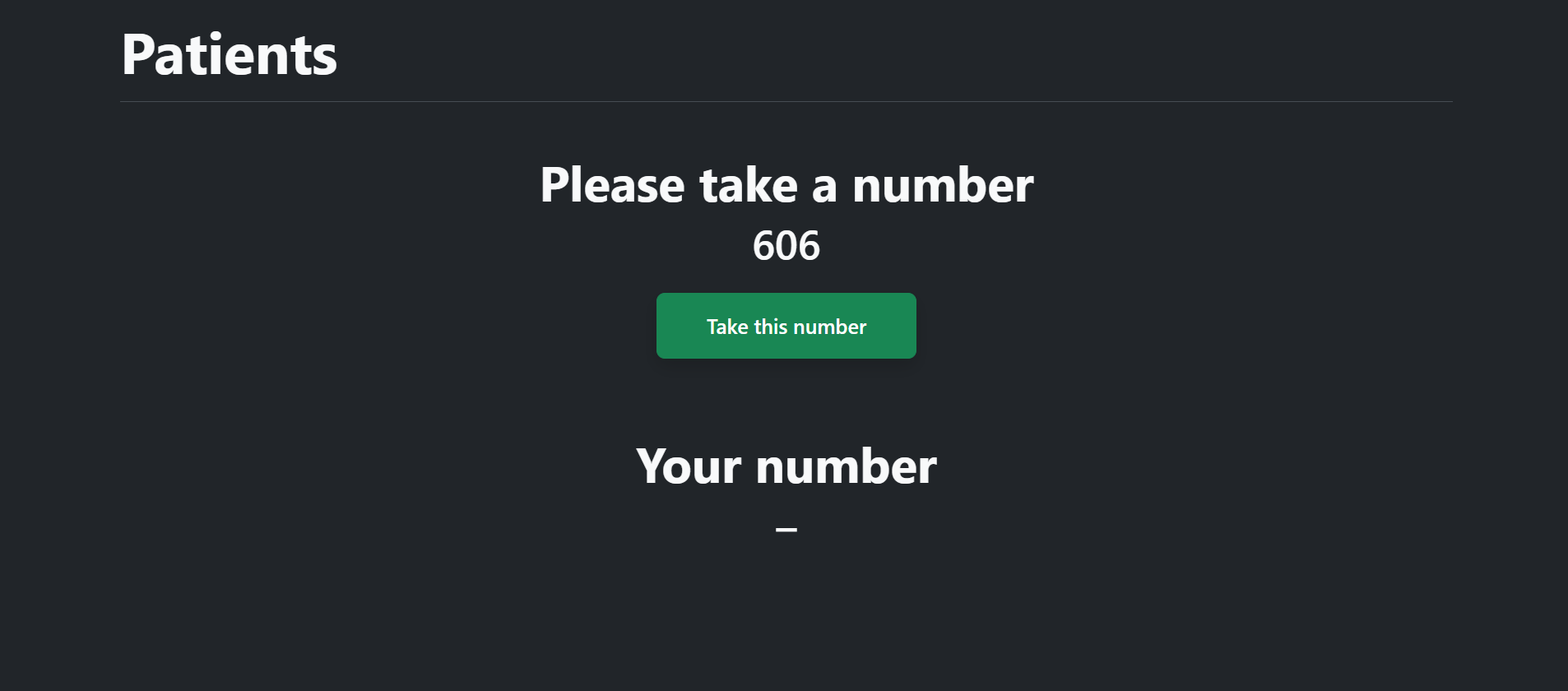 Reception Management Dashboard